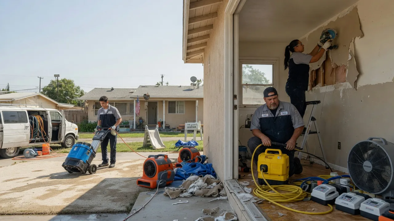 Water Damage Restoration in Santa Ana, CA near me